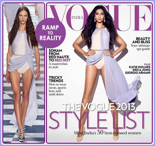 Ramp to Reality: Sonam Kapoor in Viktor and Rolf