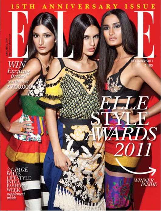 ELLE's December 2011 issue