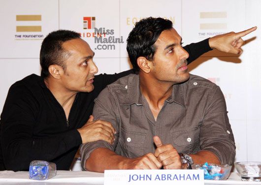 Rahul Bose and John Abraham