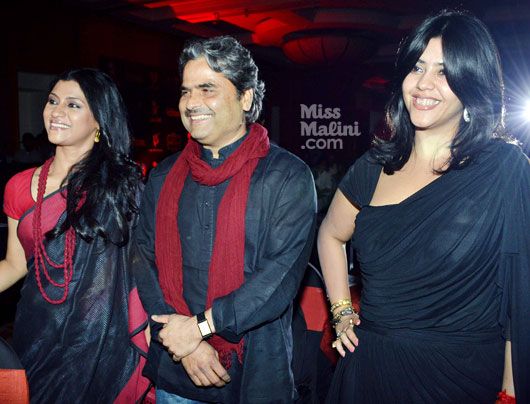 Konkona Sen Sharma, Ekta Kapoor and Vishal Bhardwaj