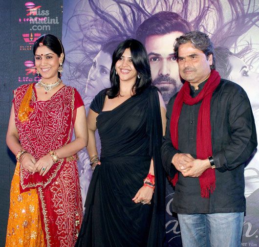 Sakshi Tanwar, Ekta Kapoor and Vishal Bhardwaj