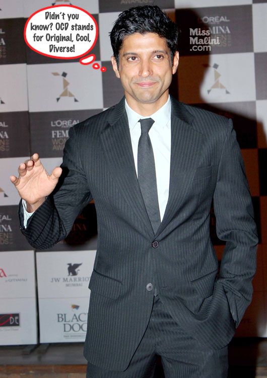 Farhan Akhtar, You’re Not Alone! Celebrities Who Also Have OCD.