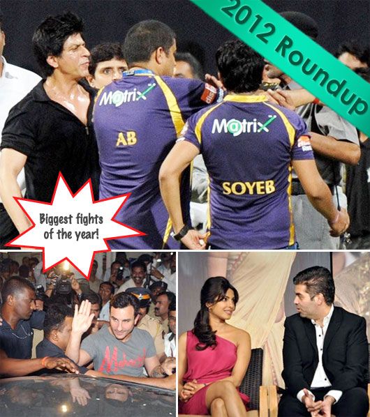 2012 Round-Up: 5 Biggest Bollywood Fights of the Year!