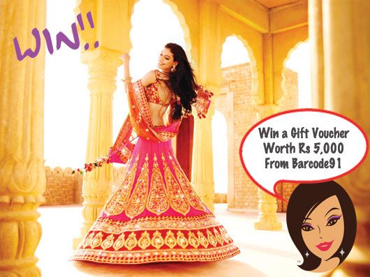 MissMalini Contest: Win a Voucher Worth Rs. 5000 from Barcode91.com!
