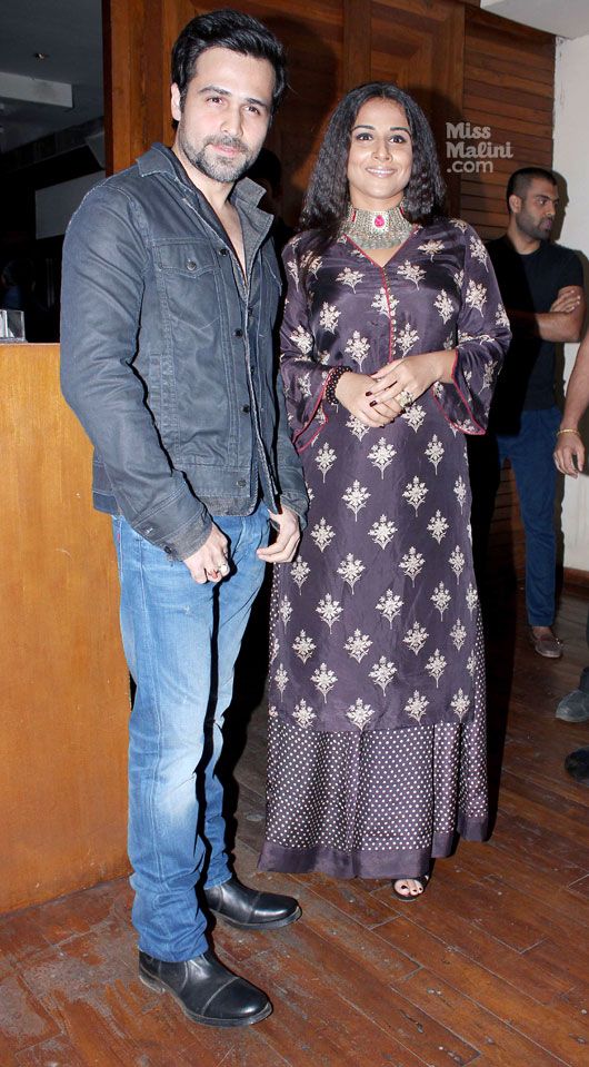 Emraan Hashmi and Vidya Balan