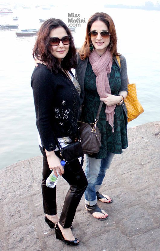 Preity Zinta and Sussanne Roshan