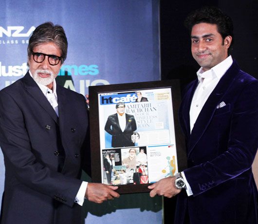 Amitabh Bachchan and Abhishek Bachchan