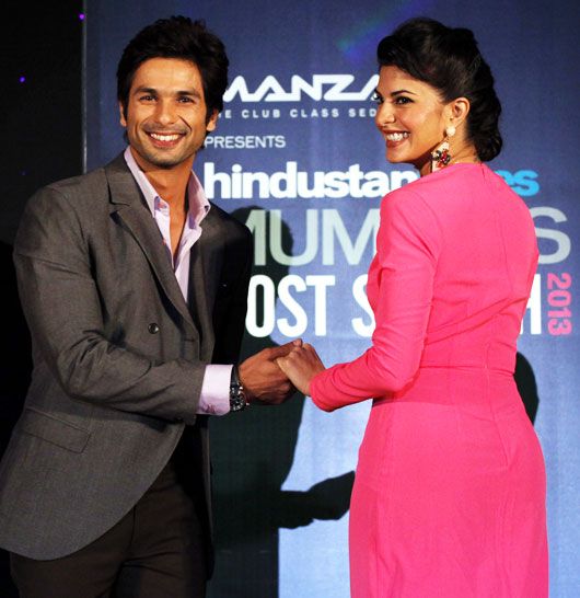 Shahid Kapoor and Jacqueline Fernandez