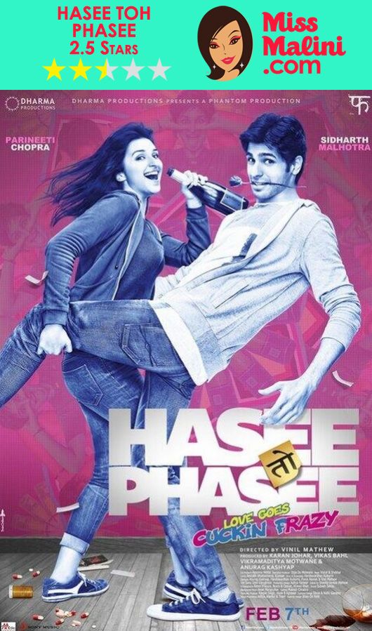 Bollywood Movie Review: Hasee Toh Phasee