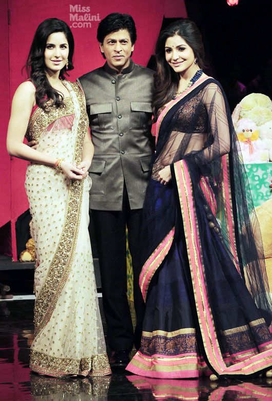 Katrina Kaif, Shah Rukh Khan, Anushka Sharma