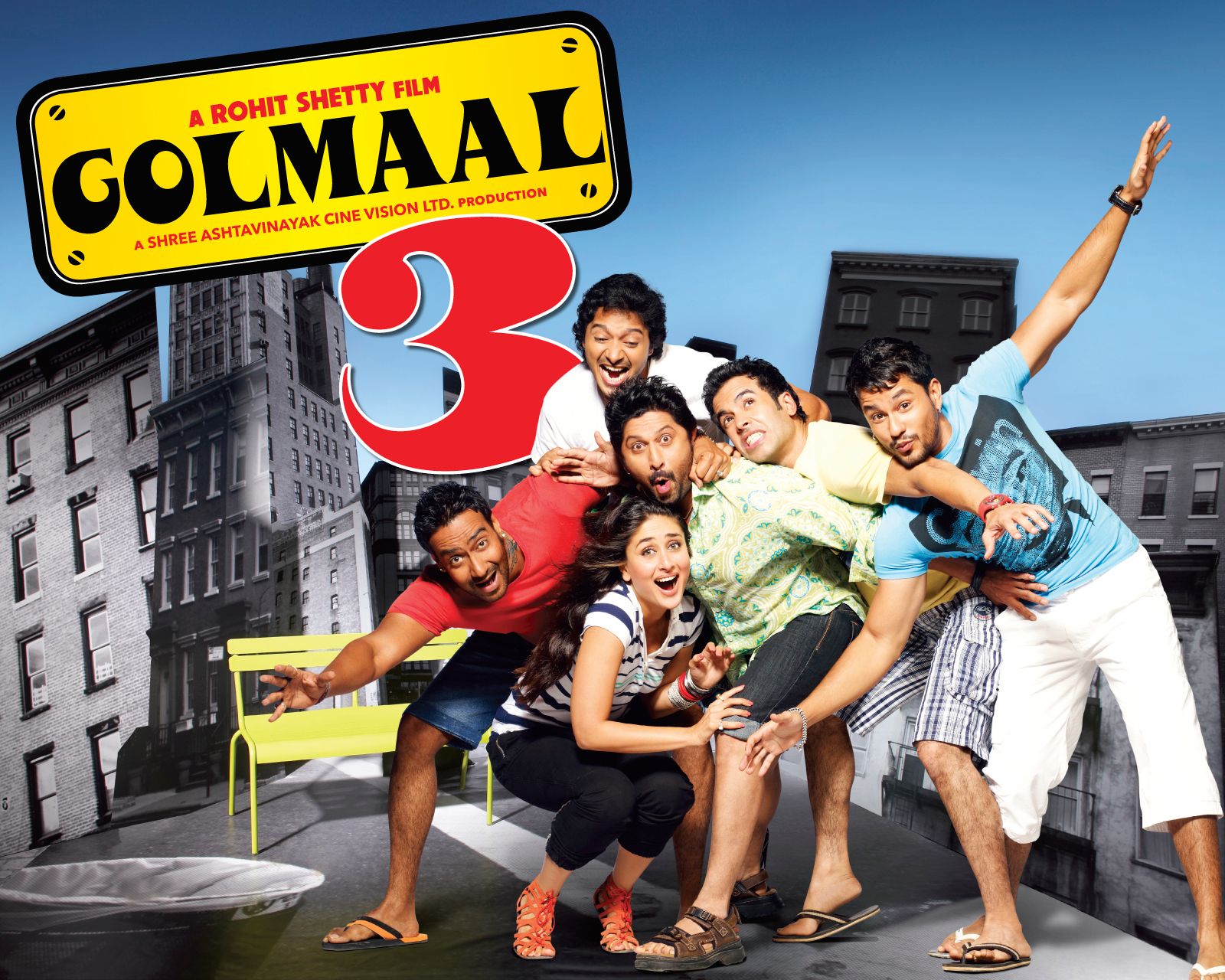 Golmaal 3 movie poster |photo courtesy moviesfromindia.in