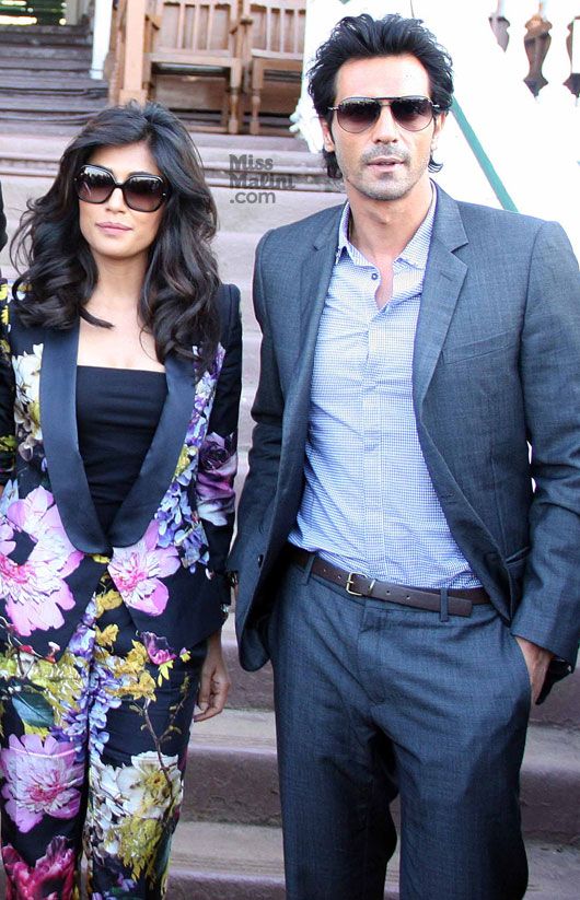Spotted: Chitrangda Singh and Arjun Rampal at the Mid-Day Race