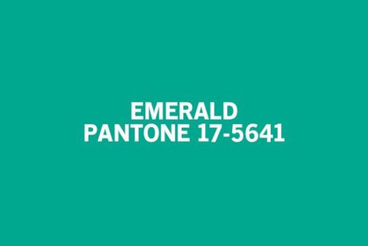 Emerald Pantone (photo courtesy | luckymag)