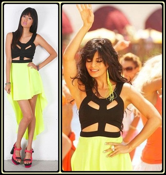 Get This Look: Jacqueline Fernandez’s in Party On My Mind from Race 2