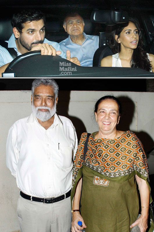 John Abraham &#038; Priya Runchal’s Night Out… With Their Parents!