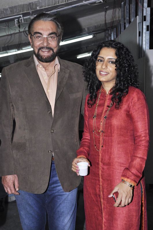 Kabir Bedi with Parveen Dusanj