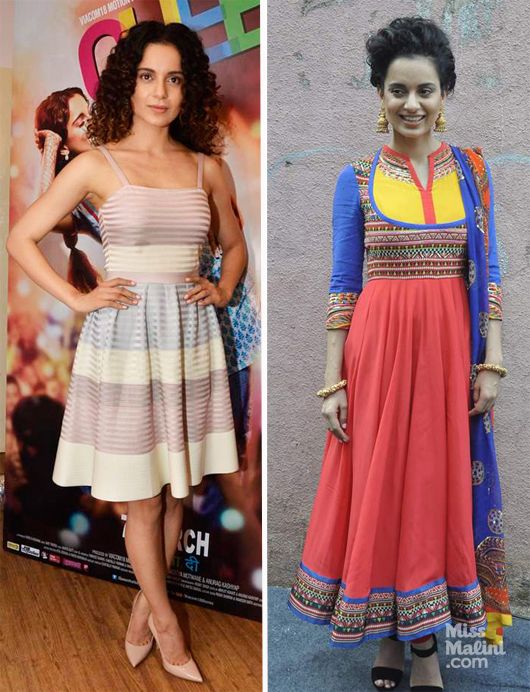 Indian or Western: Which Look Suits Kangana Ranaut Better?