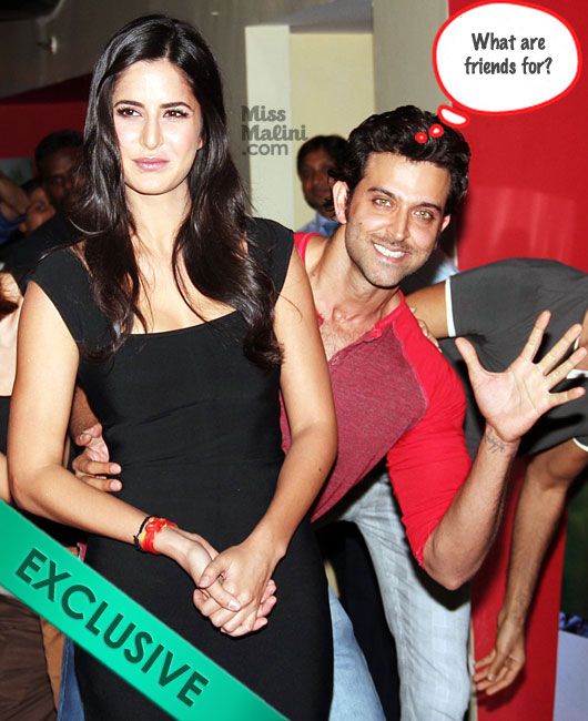 Katrina Kaif and Hrithik Roshan