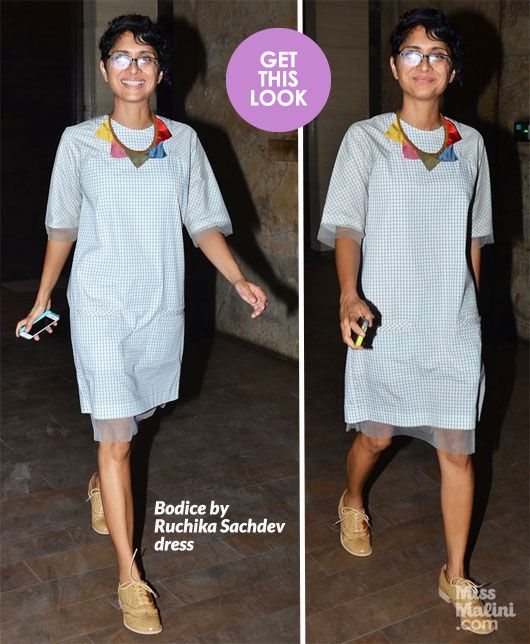 Get This Look: Kiran Rao is Simple & Chic in Bodice