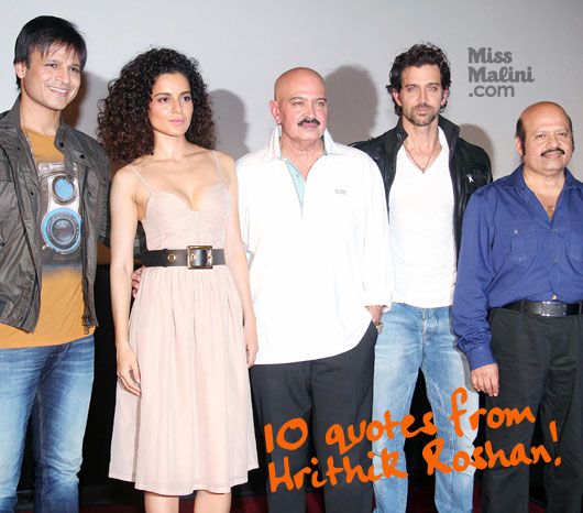 10 Awesome Things Hrithik Roshan Said at the Krrish 3 Trailer Launch
