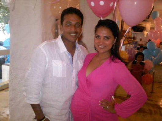 Mahesh Bhupatti and Lara Dutta