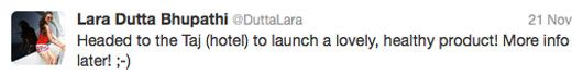 Spotted: Lara Dutta Launches Fortune Oil