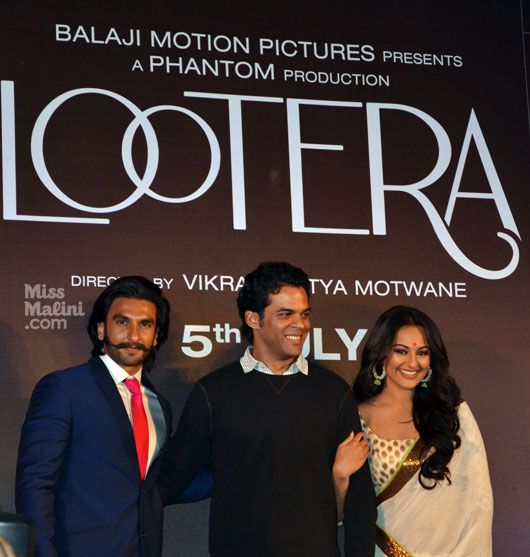 Ranveer Singh On the sets of Uttaran to promote the film Lootera Media