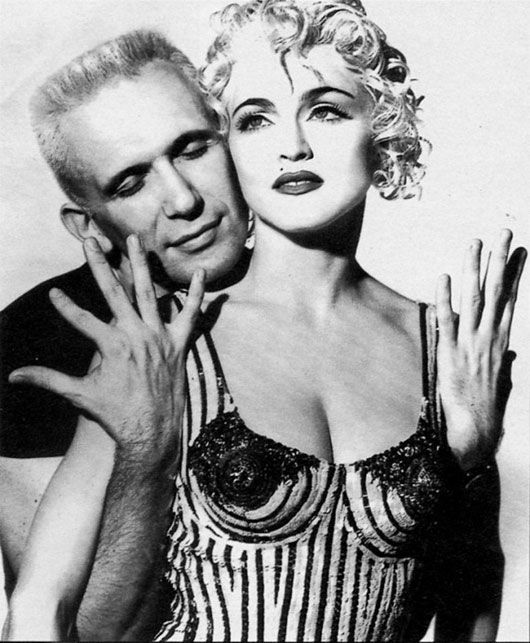 Jean Paul Gaultier with Madonna