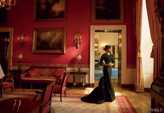 Michelle Obama (photo courtesy | Vogue FB)