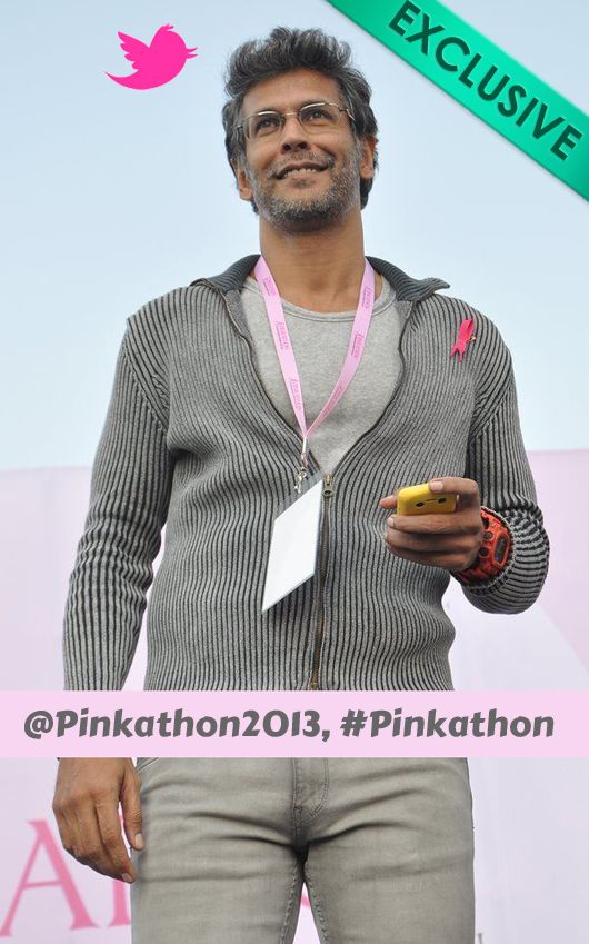 Exclusive: Milind Soman’s Pinkathon Twinterview