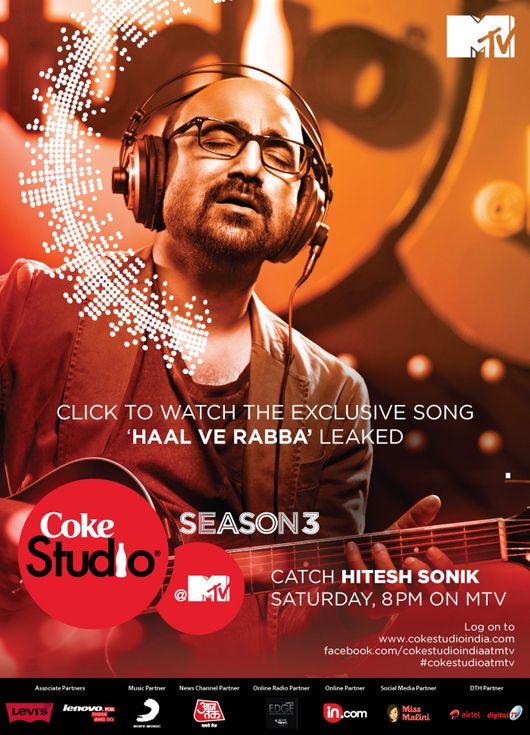 Hitesh Sonik Composes a Special Song for CokeStudio@MTV This Saturday