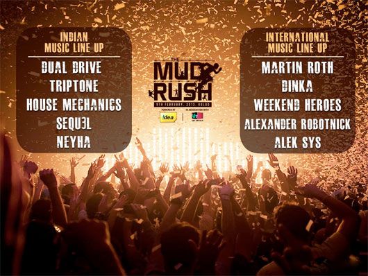The Mud Rush: Artist Line-Up!