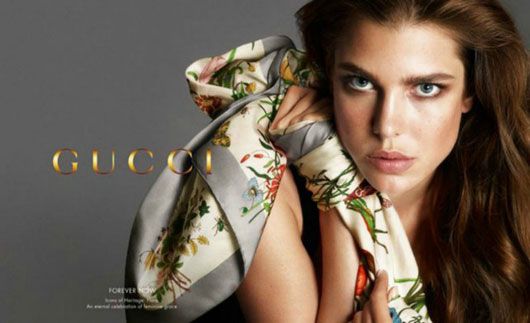 Charlotte Casiraghi for Gucci