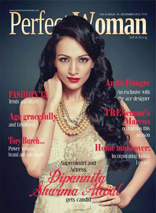 Dipannita Sharma on the cover of Perfect Woman