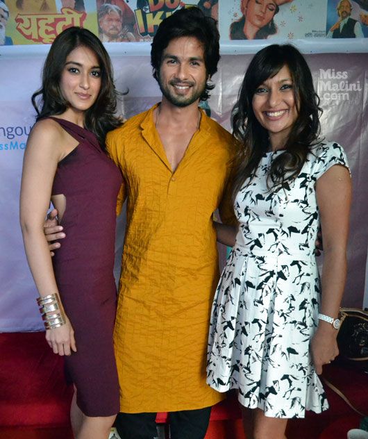 Ileana D'Cruz, Shahid Kapoor, MissMalini