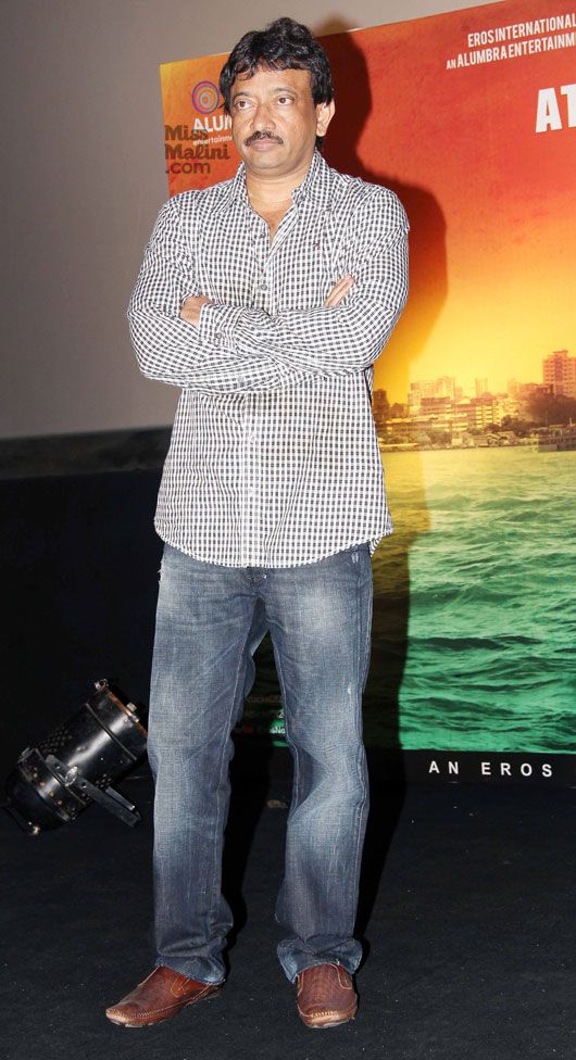 Spotted: Ram Gopal Varma at ‘The Attacks of 26/11’ Trailer Launch