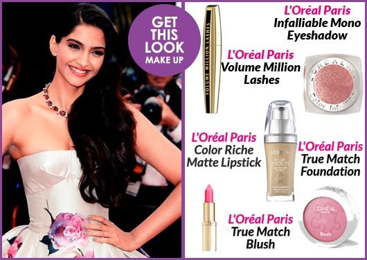 Get This Look Make-Up: Sonam Kapoor is Pretty in Pink