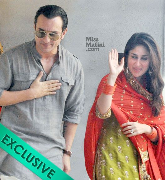 Saif & Kareena Are Taking Off For Their Annual Holiday