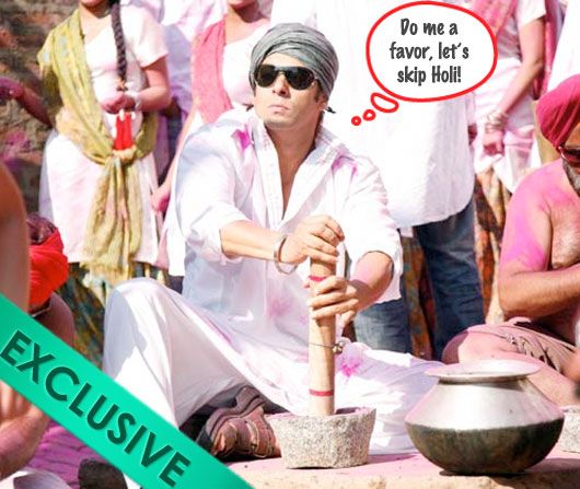 Exclusive: Salman Khan to Cancel His Holi Celebrations?