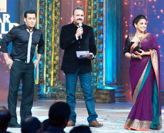 Salman Khan, Sumit Sawhney, Executive Director, Renault and Vidya Balan