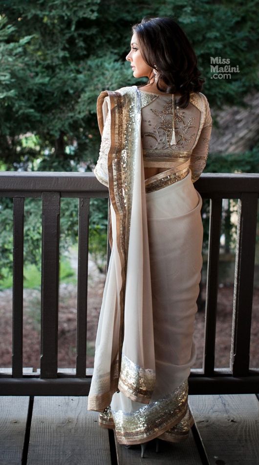 Lisa Ray wedding sari