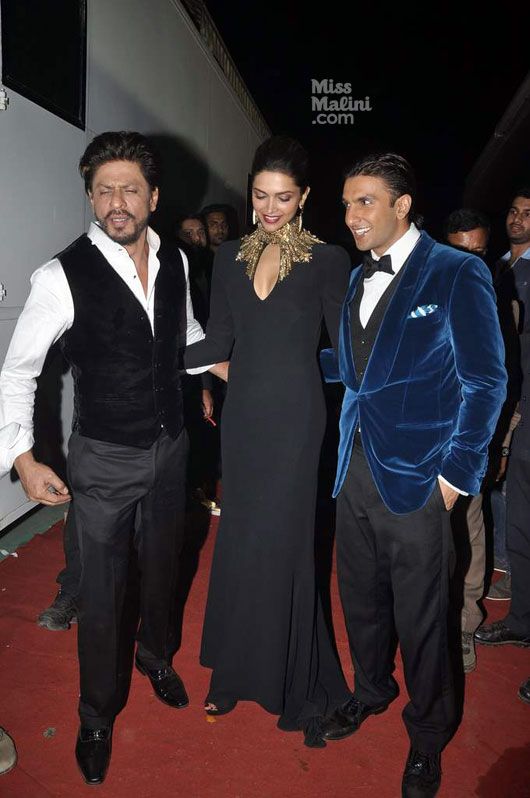 Shah Rukh Khan, Deepika Padukone, Ranveer Singh