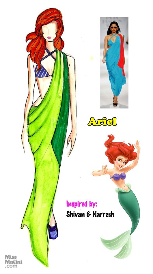 Ariel inspired by Shivan & Narresh