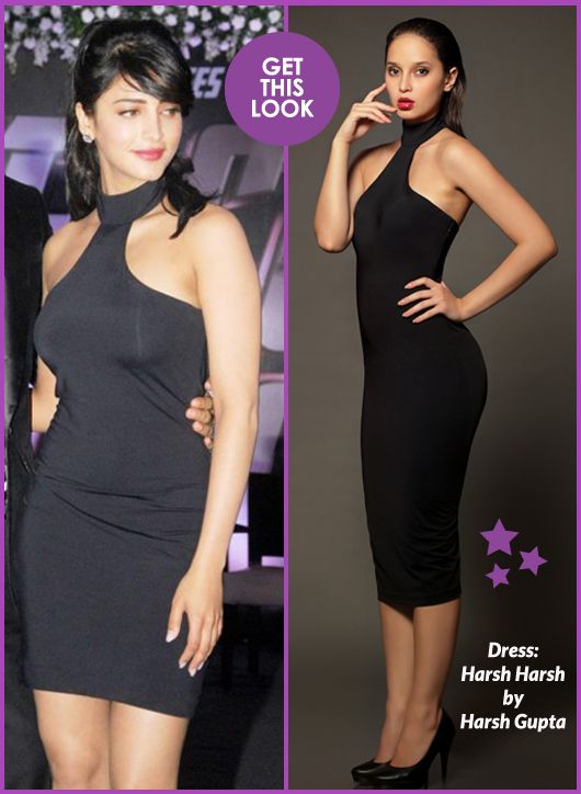 Get This Look: Shruti Haasan is Sexy in Black