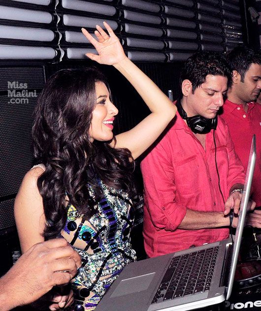 Spotted: Sophie Choudry Performing at Hype