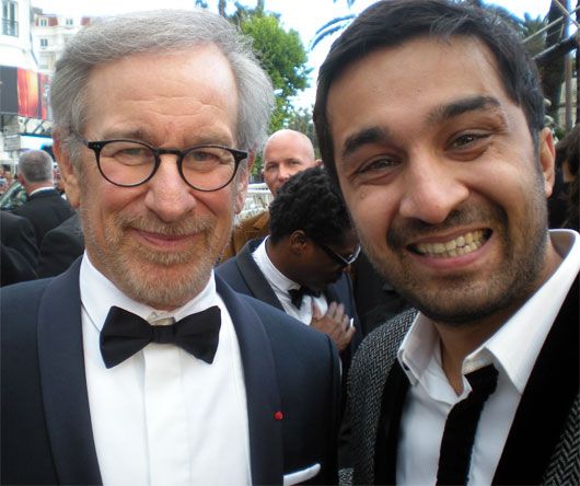 Siddhanth Kapoor Meets Steven Spielberg!