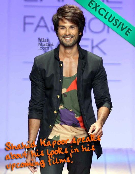 Exclusive: Shahid Kapoor Speaks About His Looks in His Upcoming Films!