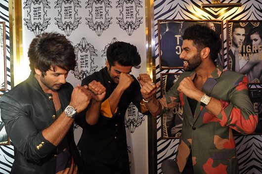 Shahid Kapoor, Arjun Kapoor, Kunal Rawal