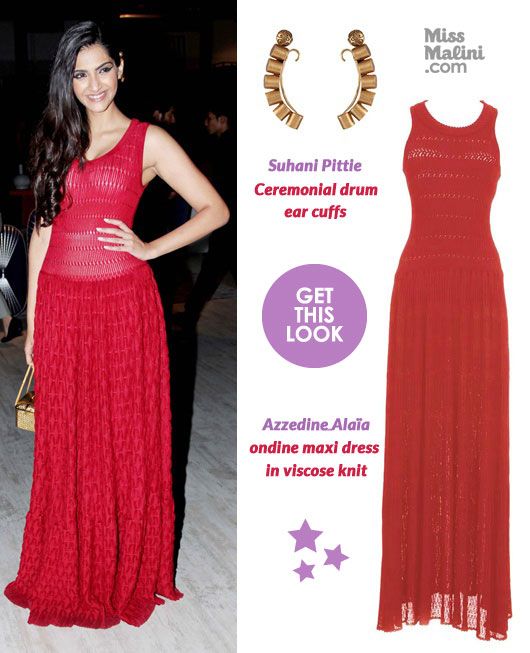 Get This Look: Sonam Kapoor Wears Alaïa