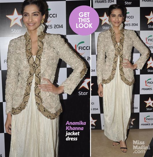 Get This Look: Sonam Kapoor in Anamika Khanna